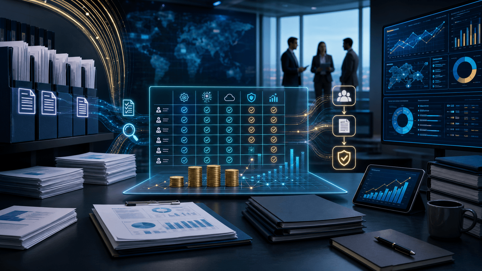 Support-program matching board for technology investment and incentive advisory